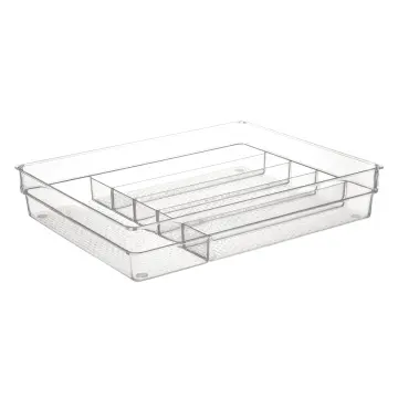 Varina Organizer Box with Lid Large (Clear) - Furniture Source Philippines