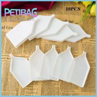 PETIBAG 10pcs เข็ม เย็บปักถักร้อย อะคริลิค 5D หัวฉีด เจาะจุด จานถาด พลาสติก จิตรกรรมเพชร