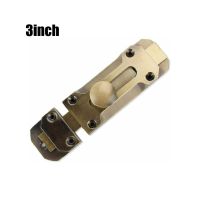 3/4/5Inch Zinc Alloy Door Lock Slide Bolt Latch For Bathrooms Toilets Bedroom Kitchen Office School Household Hardware Parts Door Hardware Locks Metal