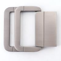 Belt Buckle For 3.8cm Canvas Cotton Cinto Fashion Metel Double Rings Quick Release Hebilla No Strap Unisex Leisure Concise