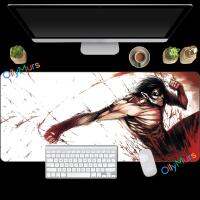 （A LOVABLE） Attack OnxxlPad AnimeMousepad Large GamerDesk Mat OfficeTable MausepadAccessories