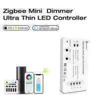 Gledopto Zigbee 3.0 Dc5-24v สมาร์ทมินิ5ใน1ไฟ Led ชุดควบคุมไฟ Rgbct ทำงานร่วมกับ Alexa Tuya App/voic/rf รีโมทคอนโทรล