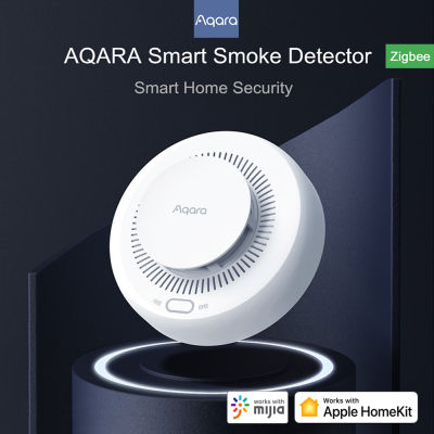 Aqara Smart Smoke Detector Zigbee Fire Alarm Monitor การแจ้งเตือนเสียง Home Security APP รีโมทคอนโทรล