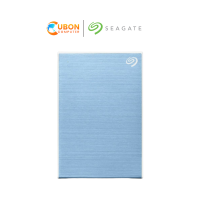 SEAGATE ONE TOUCH WITH PASSWORD 5TB HDD EXT 2.5" BLUE ฟรีบริการกู้ข้อมูล,ประกันศูนย์ 3 ปี (STKZ5000402)