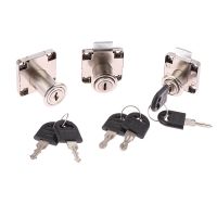 2Set Furniture Drawer Lock Matching with 2 keys Desk Wardrobe Cabinet Door Locks Cam Lock Cabinet Furniture Hardware