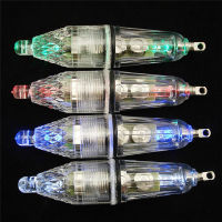 12cm Deep Drop Underwater LED Lure Light 0-300M Fishing Squid Flash Lamp Bass Spoon Red Green Blue White Multicolor