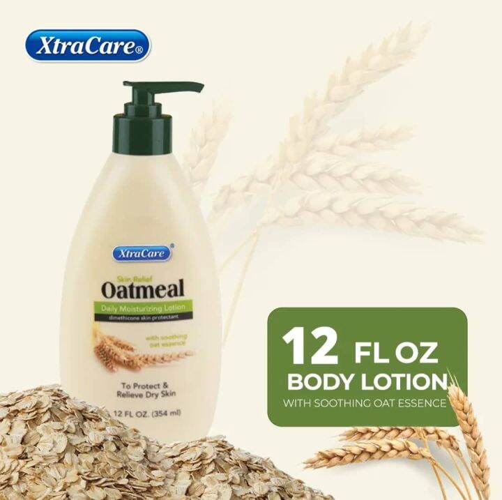 XtraCare Oatmeal Daily Moisturizing Lotion with Soothing Oat Essence