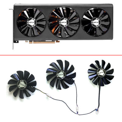 95mm 85mm Cooling Fan CF1010U12S 4PIN 0.4A DC 12V RX 5700 XT GPU FAN For XFX RX 5700 Radeon RX 5700 XT 5600XT THICC III Cooling