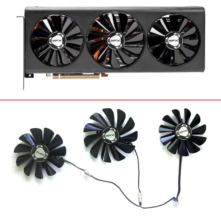 95mm-85mm-cooling-fan-cf1010u12s-4pin-0-4a-dc-12v-rx-5700-xt-gpu-fan-for-xfx-rx-5700-radeon-rx-5700-xt-5600xt-thicc-iii-cooling