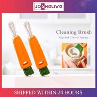 JosheLive 3 in 1 Cup Brush Gap Detail Brush Portable Lunch Box Cup Lid Gap Rubber Ring Groove Cleaning Brush 180° Foldable Cleaning Tool