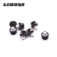 LAIFU 10Pcs รถ Fastener พลาสติก Trim คลิป Fastener Buckle สำหรับ BWM G30 G11 G12 G01 Auto แผงประตูคงที่คลิปหนีบพร้อมแหวนซีล