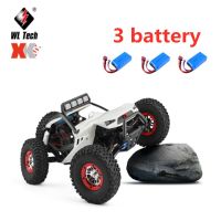 Wltoys รถแข่งออฟโรดรถ RC รถบรรทุกสัตว์เลื้อยคลานอาร์ซี2.4กิกะเฮิร์ตซ์4WD ความเร็วสูง1:12รีโมตควบคุมวิทยุของขวัญรถออฟโรด RTF