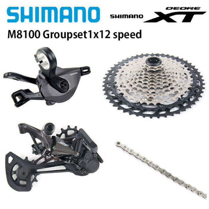 SHIMANO DEORE XT M8100 1x12 Speed Groupset MTB M8100 Shifter Rear ...