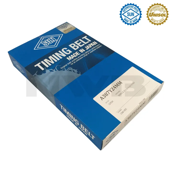 SUN Timing Belt for Toyota Corolla 1300 2E 19892003 Lazada PH