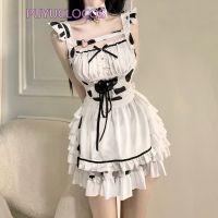 Dropshipping Women Sexy Exotic Cosplay Costume Lingerie Erotic Role Play Sweet Cute Cow Maid Uniform Bunny Girl Suit