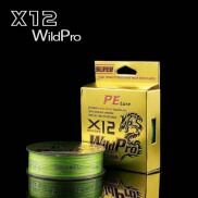 Dây dù câu cá X12 WildPro 150m siêu bền