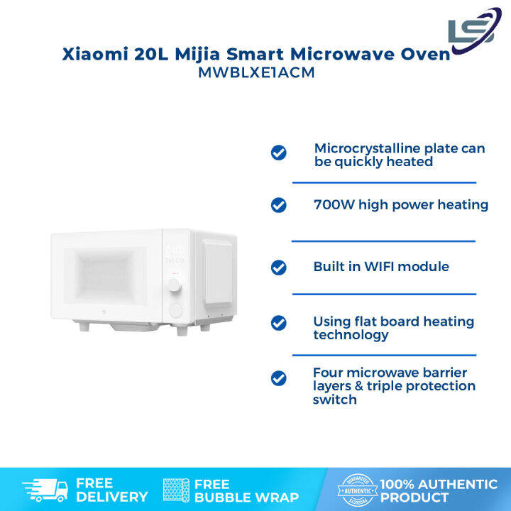 Xiaomi 20L Mijia Smart Microwave Oven (Global Versions) MWBLXE1ACM | 20 ...