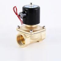 1-1/4" Solenoid Gas Valve DN32 Normally Closed Brass 220V 12V 24V 110V Solenoid Valve Valves