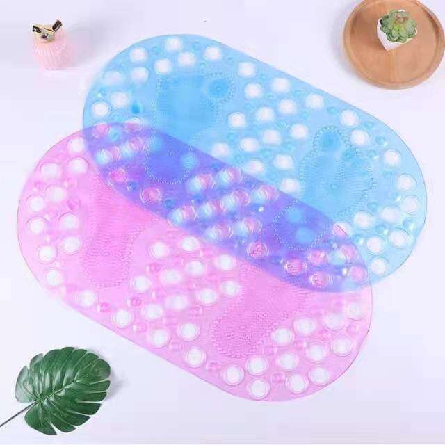 New Transparent Oval Foot Bath Mat Anti Slip (40*60cm) Lazada PH