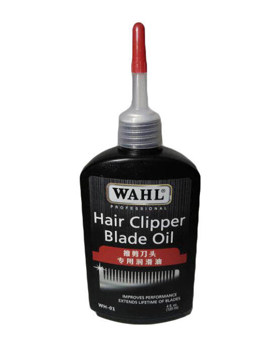 wahl-น้ำมันหล่อลื่น-ใบมีดฟันปัตตาเลี่ยน-รุ่น-wh-01-รักษาใบมีดให้คมอยู่เสมอป้องกันสนิม-ลดความร้อน-ยืดอายุการใช้งาน-120-ml-มล