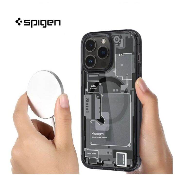 💥Most affordable 💥Spigen Ultra Hybrid Zero One (MagFit) Case For Apple