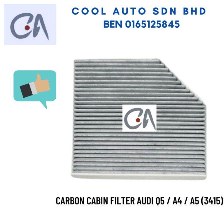 CARBON CABIN FILTER AUDI Q5 / A4 / A5 (3415) Lazada