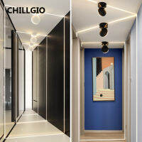 CHILLGIO RGB Control Rotatable Outdoor Lights Corridor Spotlight Modern Bar Ho Commercial Lighting Waterproof Interior Lamps