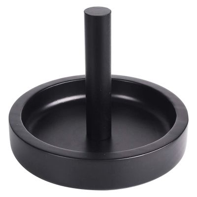 Billiard Cone Bowl Wood Pool Chalk Holder Pool Chalk Holder for Pool/Billiards Table Accessories Black