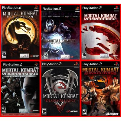Mortal Kombat  มอร์ทัล คอมแบท ทุกภาค PS2