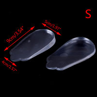 sunkepo6392 1คู่ Silicon heel Cushion insoles ฝ่าเท้าบรรเทาอาการปวดเท้าแผ่นรองเท้า