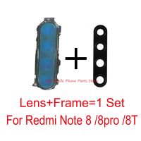 For Xiaomi Redmi Note 8 Pro 8pro 8T Note8 Rear Camera Lens Glass Housing Back Cover With Frame Holder Repair Spare Parts