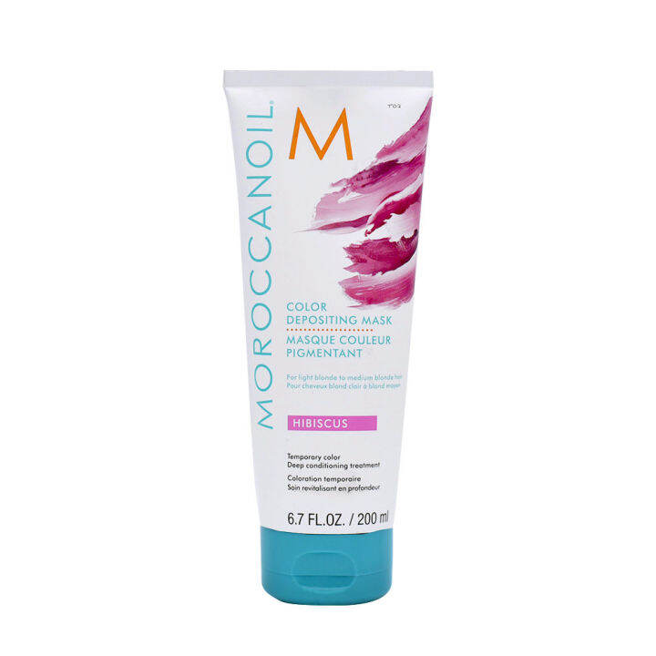 MoroccanOil Color Depositing Mask Hibiscus 200ml Lazada PH