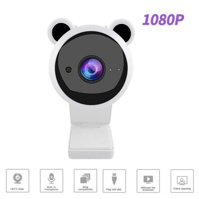 ❁✟☋ Full HD 1080P Wide Angle USB Webcam With Microphone Mic Anti Peeping Auto Focus Web Camera For PC Computer Laptop Live Streaming