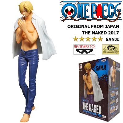 Figure ฟิกเกอร์ งานแท้ 100% แมวทอง Banpresto จาก One Piece วันพีซ เต็มพิกัดสลัดจอมลุย วันพีช The Naked Body Calendar Sanji ซันจิ Ver Original from Japan Anime อนิเมะ การ์ตูน มังงะ คอลเลกชัน ของขวัญ จากการ์ตูนดังญี่ปุ่น New Collection ตุ๊กตา Model โมเดล