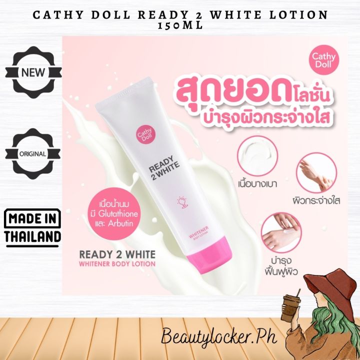Cathy Doll Thailand Ready 2 White Whitening Lotion gives brighter and ...