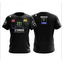 High quality stock YAMAHA Motot Biker Mens and Kids Short Sleeve Quick dry Causal T-Shirt