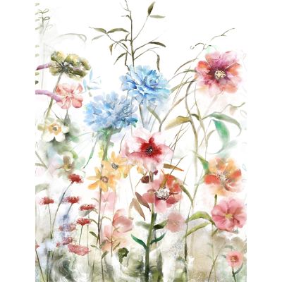 【hot】♚  Pink Floral 11CT Embroidery Kits Needlework Set Printed Canvas Cotton  Room