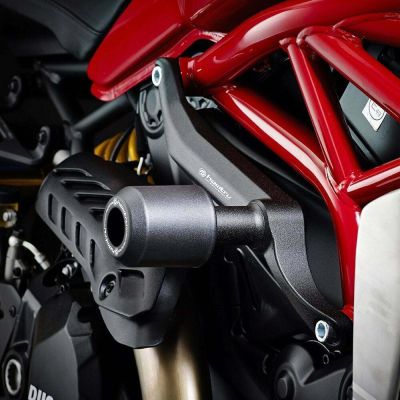 เครื่องป้องกันการกระแทกเลื่อนกรอบรถจักรยานยนต์สำหรับ Ducati มอนสเตอร์821 1200 2013-2020
