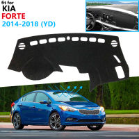 ฝาปิดแผงควบคุมแผ่นป้องกันสำหรับ Kia Forte 2014 2015 2016 2017 2018 Yd อุปกรณ์เสริมรถยนต์ Sunshade Cerato K3 Vivaro