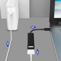 อะแดปเตอร์ USB C เข้ากันได้กับ MagSafe Charger,Type-C ถึง MagSafe12 Converter สำหรับ Thunderbolt Cinema Display