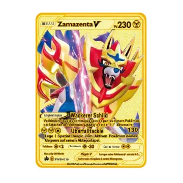 Compre Pokemon Iron Shiny Cards Spanish Pikachu Charizard Gold