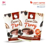 Combo 2 gói Bột Cacao sữa Terry thơm ngon và tiện lợi Light Cacao