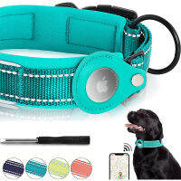 For Outdoor Airtags Dog Collar with GPS Finder Anti-lost Loop Collar s Case for Apple Airtags Locator Tracker Dog Supplies