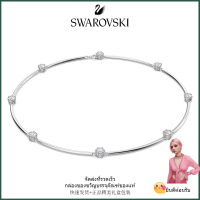 ?Swarovski?สร้อยคอจี้เพชรสีขาว Constella Round Cut S925 สร้อยคอแฟชั่นสตรีเงินสเตอร์ลิงของขวัญวันเกิดวันวาเลนไทน์