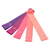 Portable Fitness Workout Equipment Rubber Resistance Bands Yoga Gym Elastic Gum Strength Pilates Crossfit Women Weight Sports