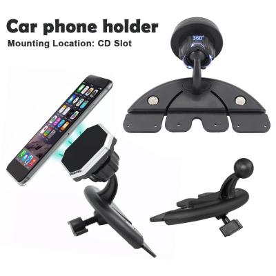 Car CD Slot Mobile Phone Holder Accessories Car CD Brackets Mount Samsung For IPhone GPS Slot Xiaomi H5A0