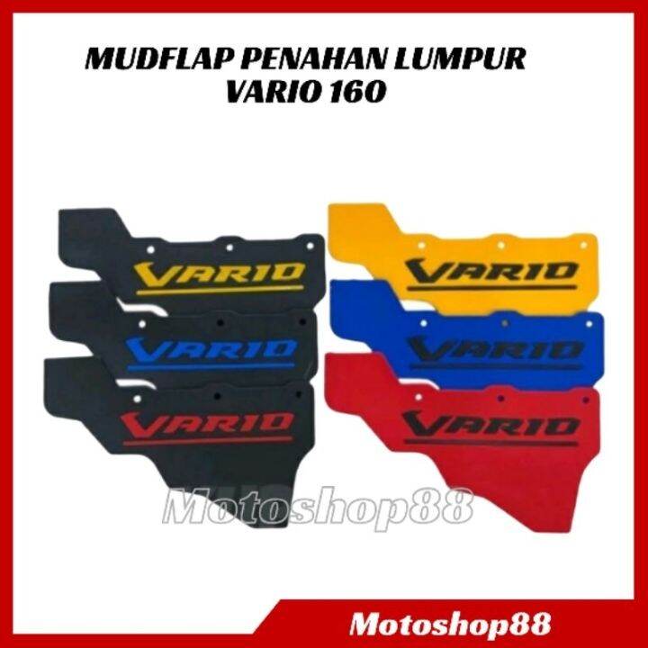 Penahan lumpur kolong VARIO 160 Mudflap VARIO 160 bahan karet | Lazada