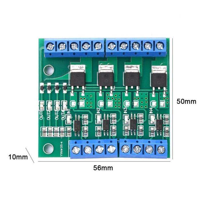 บอร์ดเครื่องขยายเสียง-plc-วงจรแผงวงจรแยกออปโต้คัปเปลอร์พร้อมไฟสำหรับอุปกรณ์ที่มีกำลังไฟสูง