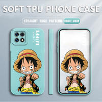 เคสโทรศัพท์ เคส Samsung A22 5G Case Luffy สแควร์ซอฟต์ซิลิคอนฟูลเฮาส์ ป้องกันการกระแทก ฝาหลังยางกันกระแทก สำหรับเด็กชายเด็กหญิง