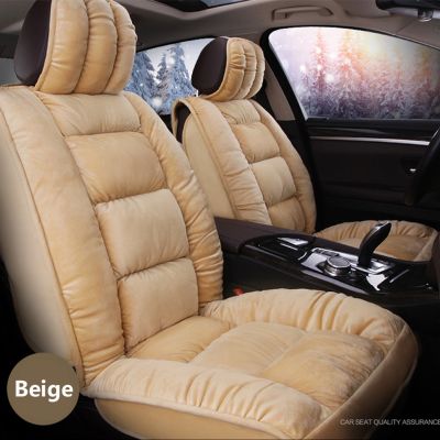 SOGLOTY Plush Universal Car Seat Covers for Mazda all models mazda 3 5 6 CX-5 CX-7 CX-9 automobiles accessories car styling